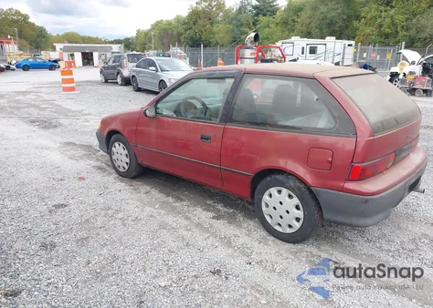 1994 Geo Metro from USA, damaged, VIN 2C1MR2467R6792389